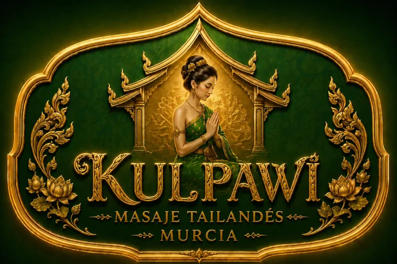 Ornamental logo of KULPAWI Thai Massage